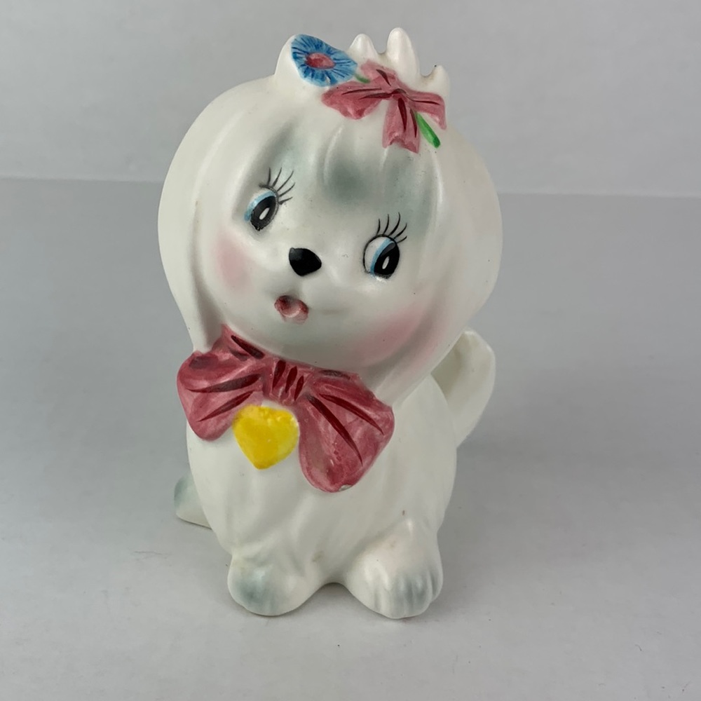 Lefton rare vintage Mr Toodles planter